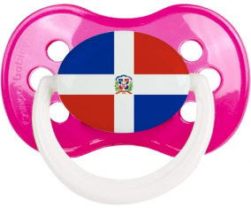 Bandera de República Dominicana Anatómica Tetine Classic Dark Rose