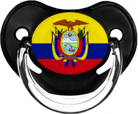 Bandera Ecuador Clásico Negro Piruleta Fisiológica