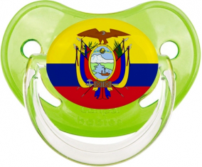 Bandera Ecuador Clásico Piruleta Fisiológica Verde