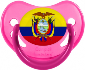 Bandera ecuatoriana Piruleta Fisiológica Fosforescente rosa