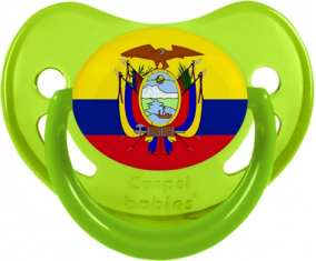Bandera ecuatoriana Piruleta Fisiológica Fosforescente Verde