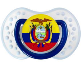 Bandera ecuatoriana Lollipop lovi dynamic clásico azul marino-blanco