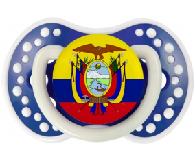 Bandera ecuatoriana lovi dynamic azul marino fosforescente