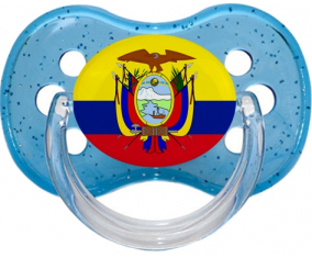 Bandera de Ecuador: Chupete Cereza personnalisée