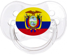 Bandera ecuatoriana Tetine Cherry Classic Transparente