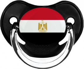 Bandera Egipto Clásico Negro Fisiológico Tetina