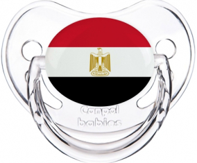 Bandera Egipto Tetina Fisiológica Clásica Transparente