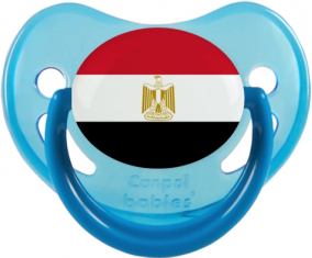 Egipto bandera fisiológica tetina fosforescente azul