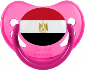 Bandera egipcia Tetina Fisiológica Rosa fosforescente