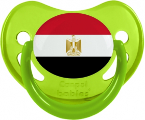 Egipto bandera tetina fisiológica fosforescente verde