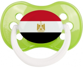 Bandera Egipto Sucete Anatómico Clásico Verde