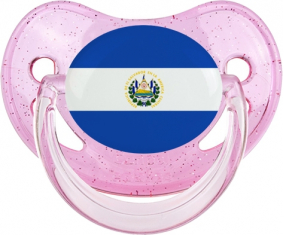 Bandera del suceto fisiológico de El Salvador Brill Rose