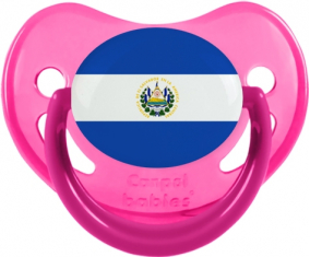 Bandera El Salvador Sucete Rosa Fisiológica fosforescente