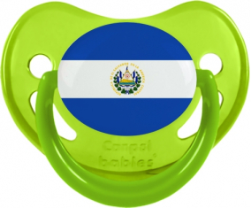 Bandera El Salvador Sucete Fisiológico Fosforescente Verde