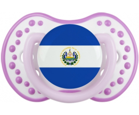 Bandera El Salvador Tetine lovi dynamic Clásico White-Mauve