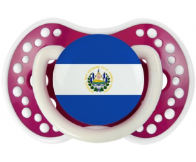Bandera El Salvador Tetina lovi dynamic Fucsia Fosforescente