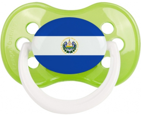 Bandera El Salvador Clásico Verde Anatómica Lollipop