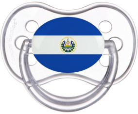 Bandera El Salvador Clásico Transparente Piruleta Anatómica