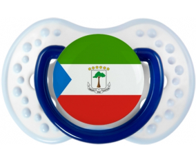 Bandera Ecuatorial Guinea Lollipop lovi dynamic clásico azul marino-blanco-azul