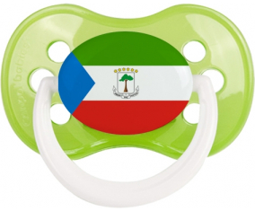 Bandera Guinea Ecuatorial Clásico Verde Anatómica Lollipop