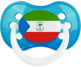 Bandera Guinea Ecuatorial Clásica Cyan Anatómica Lollipop