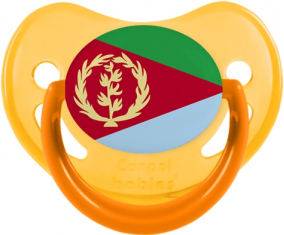 Bandera eritrea Fisiológica Estina Fosforescente Amarillo