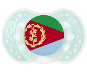 La bandera eritrea de Sucete lovi dynamic clásico de la laguna retro-turquesa