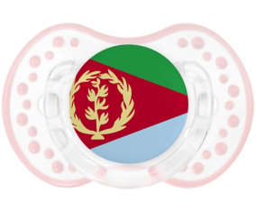 La bandera eritrea de Sucete lovi dynamic clásico retro-blanco-rosa-tierno