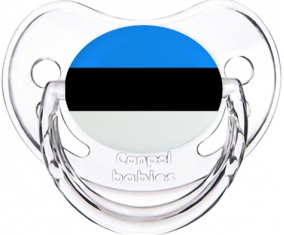 Bandera Estonia Suceto Fisiológico Clásico Transparente