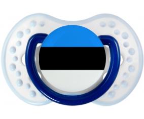 Bandera tetina estonia lovi dynamic clásico azul marino-blanco-azul