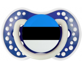 Bandera tetina estonia lovi dynamic fosforescente azul marino