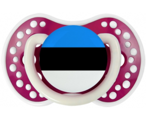 Bandera Estonia Tetina lovi dynamic Fucsia Fosforescente