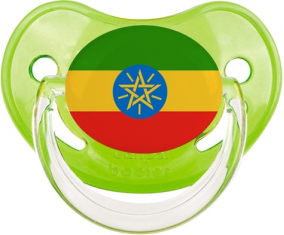 Bandera Etiopía Clásica Piruleta Fisiológica Verde