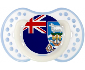 Bandera de las Islas Malvinas Lollipop lovi dynamic clásico blanco-cian
