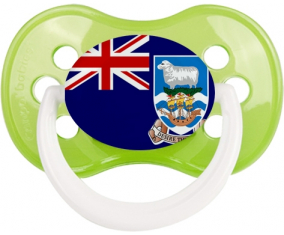 Bandera de las Islas Malvinas Clásico Verde Anatómico Lollipop