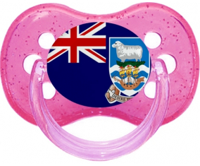 Bandera de las Islas Malvinas Tetine Cherry Glitter