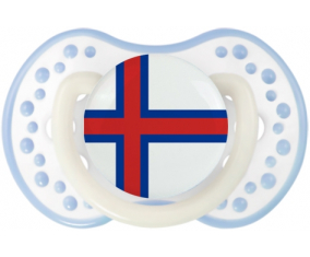 Bandera Islas Feroe Sucete lovi dynamic Clásico Blanco-cian