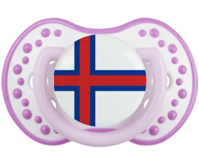 Bandera de Sucete islas Feroe lovi dynamic Clásico White-Mauve