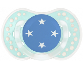 Bandera Federada Estados de Micronesia Tetina lovi dynamic Retro-turquesa-lagon Classic