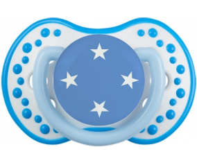Bandera Federada Estados de Micronesia Tetina lovi dynamic Fosforescente Azul