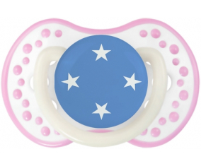 Bandera Federada Estados de Micronesia Tetina lovi dynamic Fosforescente Rosa