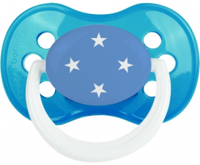 Bandera Federada Estados de Micronesia Classic Cyan Anatómica Lollipop