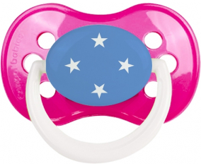 Bandera Federada Estados de Micronesia Anatómica Lollipop Classic Dark Rose