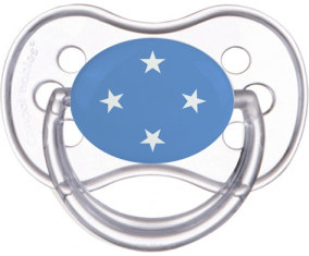 Bandera Federada Estados de Micronesia Clásica Transparente Transparente Lollipop