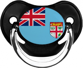 Bandera Fiji Classic Negro Fisiológica Lollipop