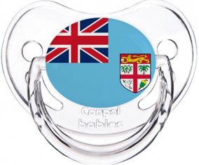 Bandera Fiji Clásico Transparente Piruleta Fisiológica