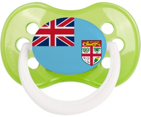 Fiji Clásico Verde Anatómico Tetina Bandera