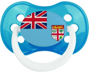 Bandera anatómica anatómica de cian clásico de Fiji