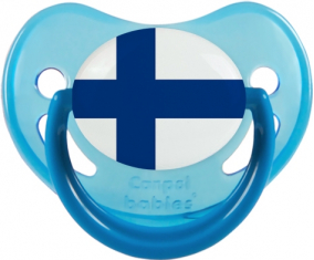 Bandera de Finlandia Fosforescente Azul Piruleta Fisiológica