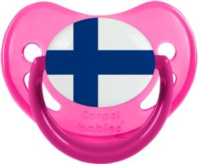 Bandera Finlandia Piruleta Fisiológica Fosforescente Rosa